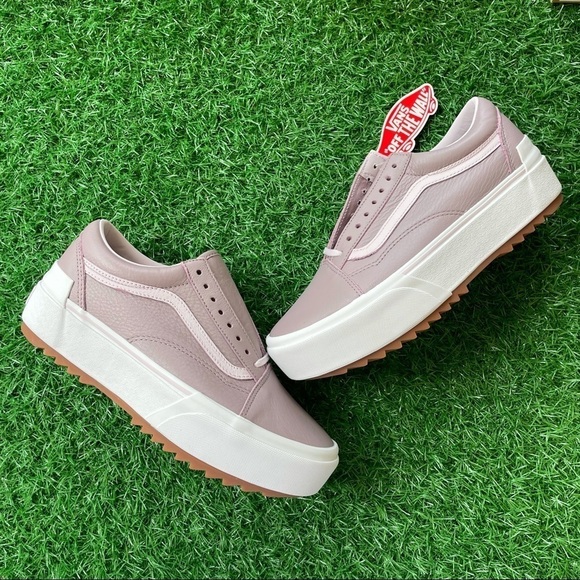 Vans Old Skool Stacked Tumbled Leather - Picture 3 of 5